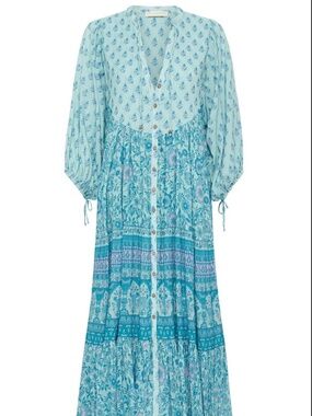spell yellow rose boho midi dress Yellow Rose SPELL